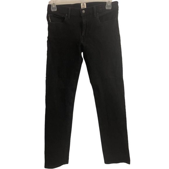 Men's Black Hiroshi Kato Selvedge Jeans The Pen Slim Size 32 Made In USA
